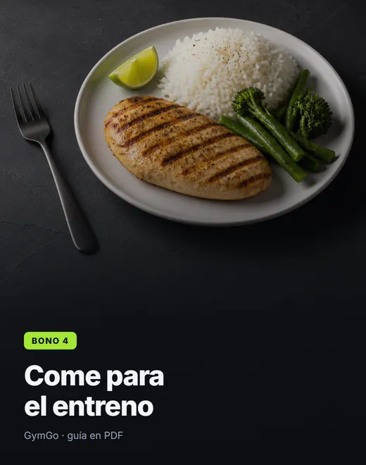 Guía: come para el entreno