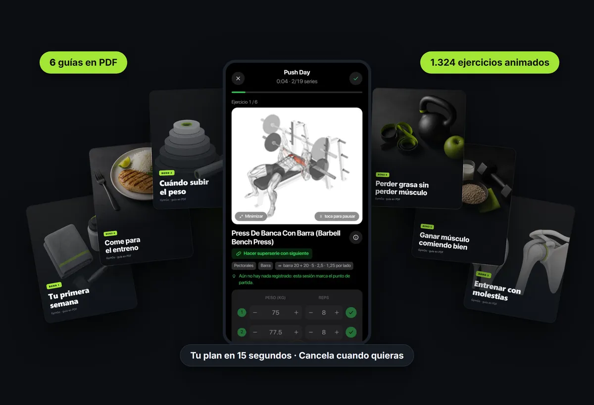 La app y las seis guías que van con el acceso